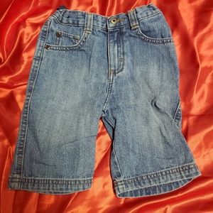 Toddlers Wrangler jean shorts